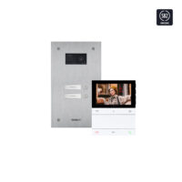 Comelit KVS2002LS Zweifamilienhauskit Steel-Switch Logos SB2