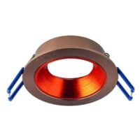Rutec ALU14215 Einbauring MixMi, schwenkb.,ru, Aluminium rotbronze/zinnober