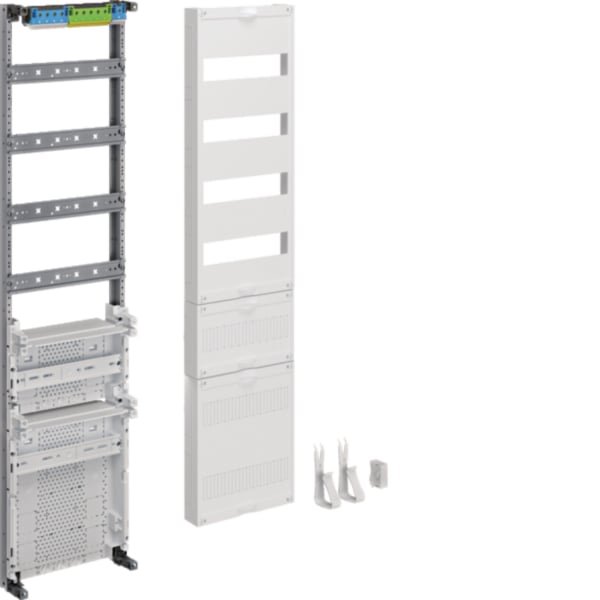 HAGER Verteilerfeld 4x12TE APZ 1xRfZ ZU37VT4APZ2 250x1050x96mm mit Ausschn