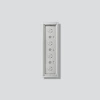 SIEDLE Gehäuse Aluminium innen/außen si GA 612-4/1-01 SM