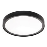 SG LEUCHTEN LED-Anbauleuchte 21W 3000K DISC 606220 2430lm schwarz Konverter