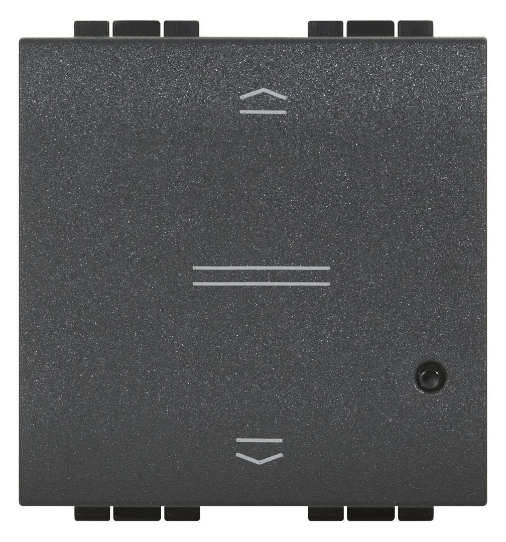 Legrand Bticino L4027CM2N Rollladenschalter 2-modulig für LivingLight with Netatmo