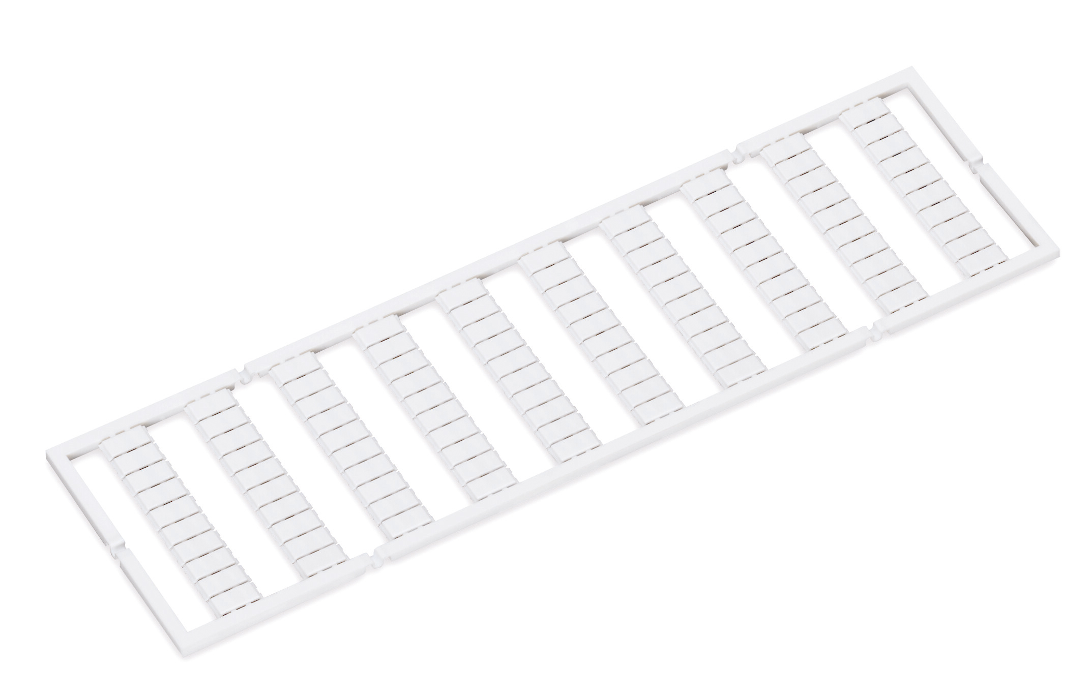 WAGO Klemmenmarkierung weiß RM=5mm horizontal Serie 794 794-5558 100,103,106-198