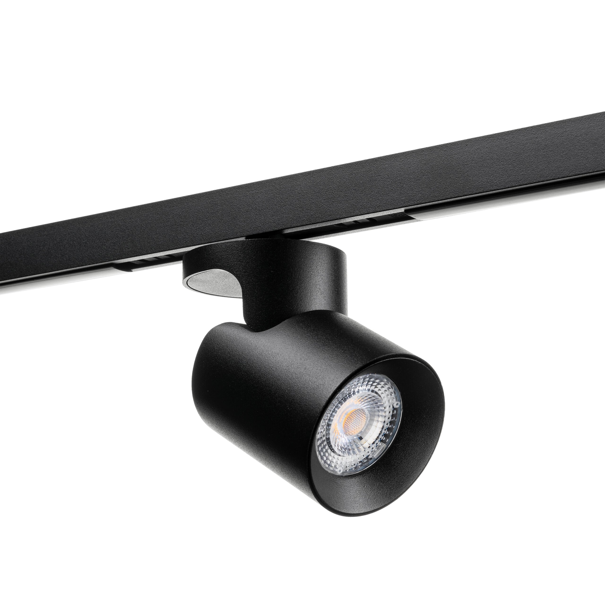 SG LEUCHTEN LED-Schienenstrahler 6,5W schwarz 320795 Konverter dimmbar 1LED 2700K weiß 530lm schwarz