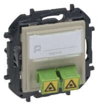 Legrand 864644B Niloe Step V4 Sc/Apc Fibre Optic Sand