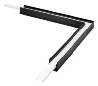 SG LEUCHTEN Dekorelement schwarz Aluminium L200mm 391505 B200mm H22mm