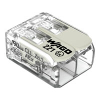 WAGO COMPACT-Verbindungsklemme Ex e, transparent 221-682