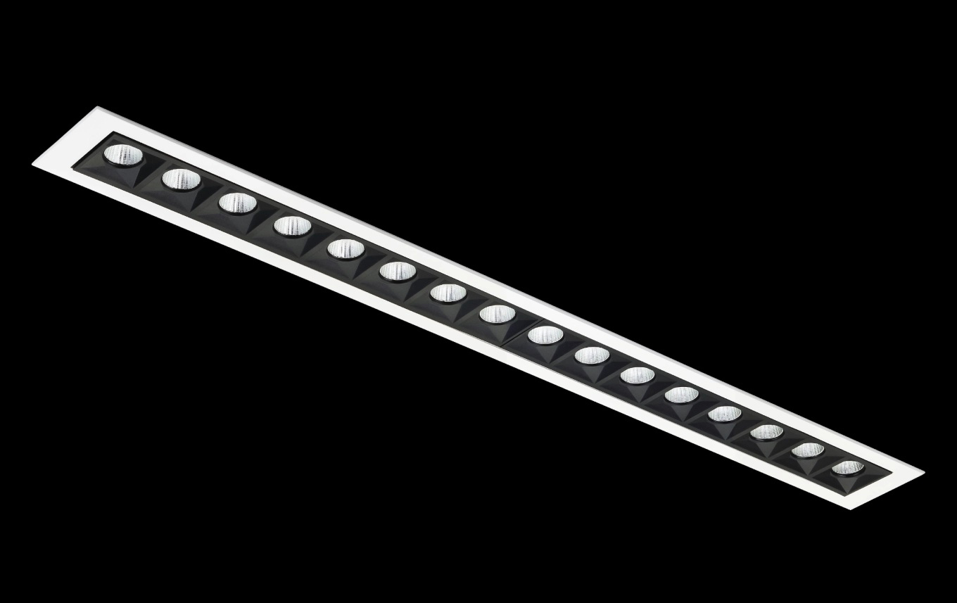 SG LEUCHTEN LED-Einbaustrahler 23W Konverter INSPIRE 320907 1LED weiß 4000K weiß 3160lm