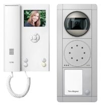 Ritto RGE1892120 Portier Video Paket 1WE silber/weiß