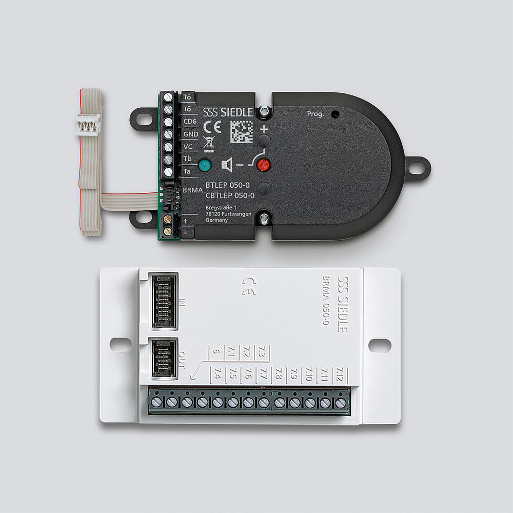 Siedle SIEDLE Türstation EB schwarz 12RT Bus BTLEP 051-0 124x60x31mm