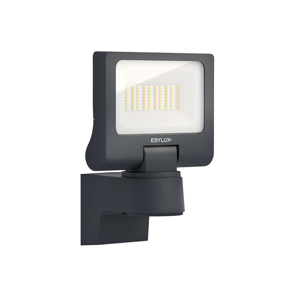 Esylux ESYLUX LED-Wandstrahler 10W Konverter 1LED weiß SUNJA FL TR 1300 827/840 AN anthrazit 1300lm