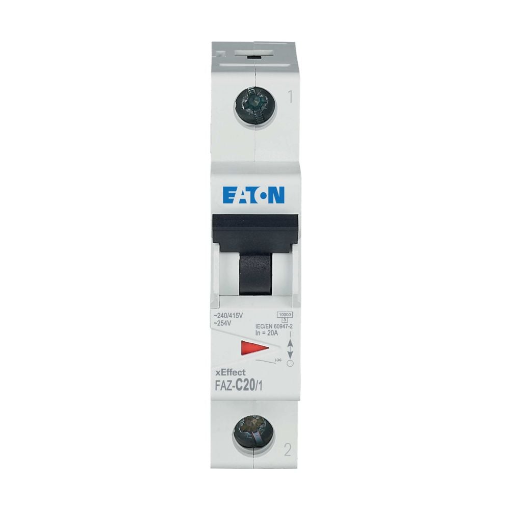 Eaton (Moeller) Leitungsschutzschalter C 20A, 1p FAZ-C20/1