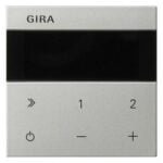 GIRA UP-Radio Edelstahl Bedienelement 2322600