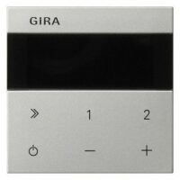 GIRA UP-Radio Edelstahl Bedienelement 2322600
