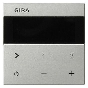 GIRA UP-Radio Edelstahl Bedienelement 2322600