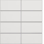 BERKER achtteilige Taste Tastsensor matt 81184089 polws Ind. Bedruckung