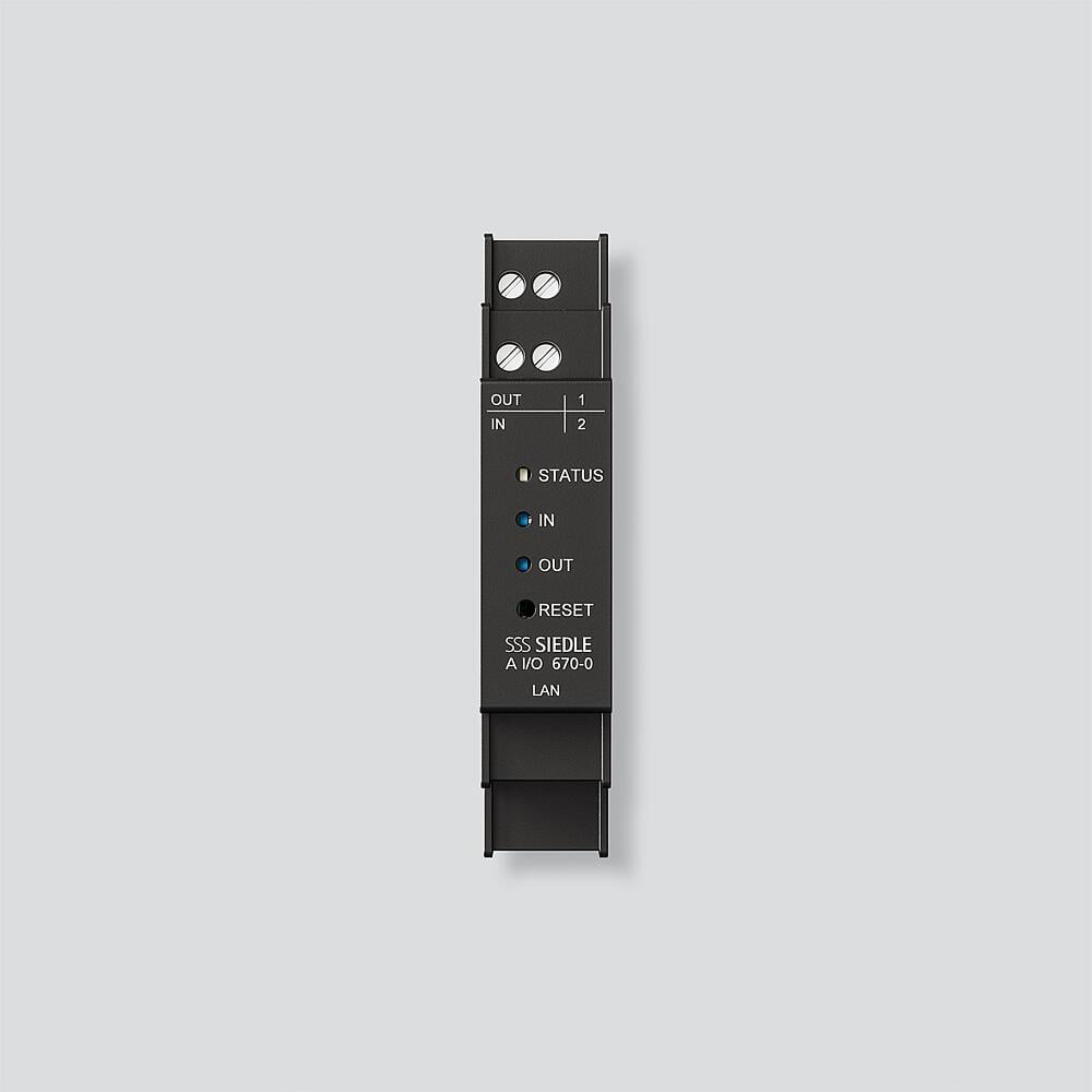 Siedle SIEDLE Schaltgerät LAN F=schalten A I/O 670-0