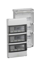 SPELSBERG Kleinverteiler Aufputz 3x12TE Kunststoff AK 36 Basic IP65 290x562x124mm ET130mm