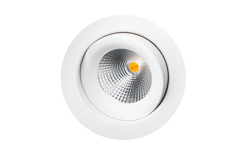 SG LEUCHTEN LED-Einbaustrahler 7W Konverter Junistar Eco 905215 dimmbar 8LEDs weiß