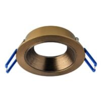 Rutec ALU12213 Einbauring MixMi, schwenkb.,ru, Aluminium bronzegold/grünbronze