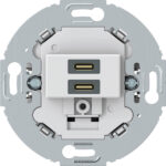 BERKER USB-Spannungsversorgung 2USB-C Unterputz 270429 3000mA weiß 5-12V 50-60Hz
