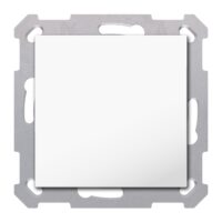 MDT Tastsensor KNX Unterputz reinweiß glänzend 1-fach 2pkt TAL-55B1002.02S