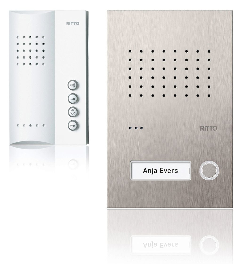 Comelit Ritto RGE1818325 Acero pur Audio-Set Freisprechstelle 1WE
