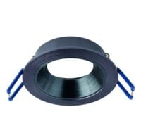 Rutec ALU11210 Einbauring MixMi, schwenkb. ,rund, Aluminium schiefer/basalt