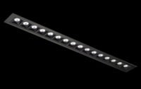 SG LEUCHTEN LED-Einbaustrahler 23W Konverter INSPIRE 320903 1LED schwarz 4000K weiß 3160lm