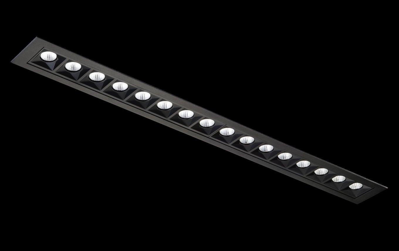 SG LEUCHTEN LED-Einbaustrahler 23W Konverter INSPIRE 320903 1LED schwarz 4000K weiß 3160lm