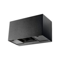 SG LEUCHTEN LED-Wandanbauleuchte 8W schwarz Artes 641751 3000K 380lm