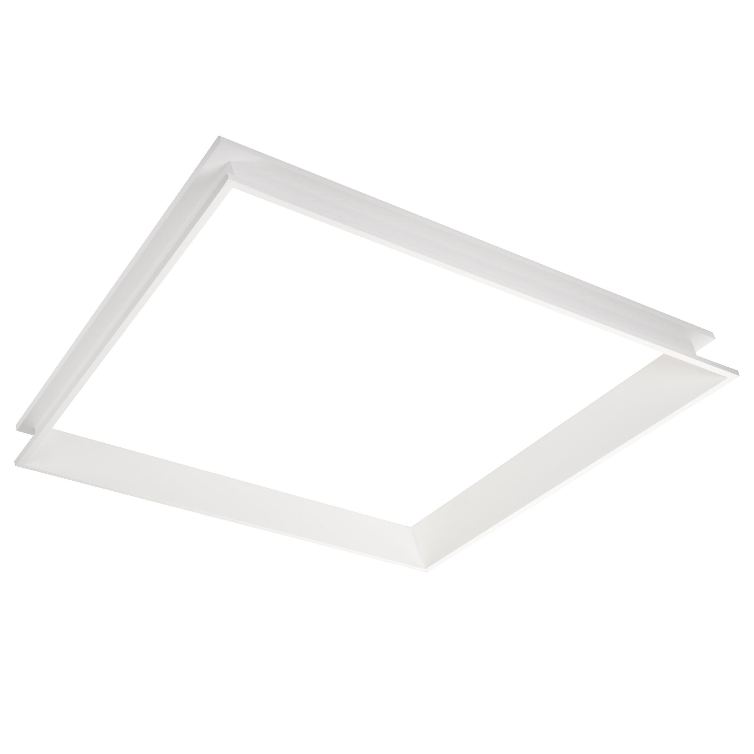 SG LEUCHTEN Einbaurahmen weiß Aluminium L622mm Sense Decor Sky 212689 B622mm H79mm