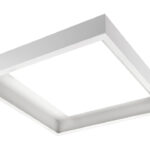 SG LEUCHTEN Aufbaurahmen weiß Aluminium L629mm Sense Basic 212792 B629mm