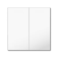 MDT Tastwippe KNX reinweiß glänzend Kunststoff 2-fach TAL-55BW2002.02