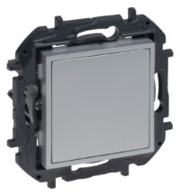 Legrand 864379B Niloe Step V4 Mosaic-Adapter/Blindabdeckung Aluminium