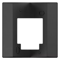 THEBEN Eckbock schwarz Aluminium L76mm B76mm Eckwinkel 10 AN H28,3mm