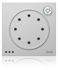 Ritto 1876020 Portier Türsprechmodul silber mit Lichttaste