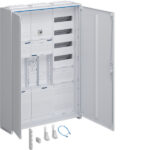 HAGER Komplettschrank Aufputz 2Z eHZ 3Feld ZB33ET225W1T IP44 SS_5p 1100x800x205mm