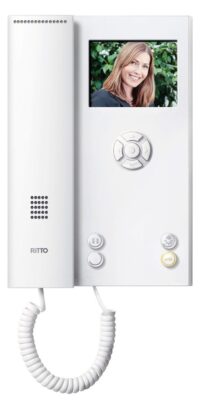 Ritto RGE1786570 Video-Hausstation Color Komfort weiß