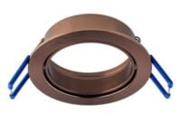 Rutec ALU51014 Einbauring schwenkbar, rund, Aluminium rotbronze IP20,ED68mm