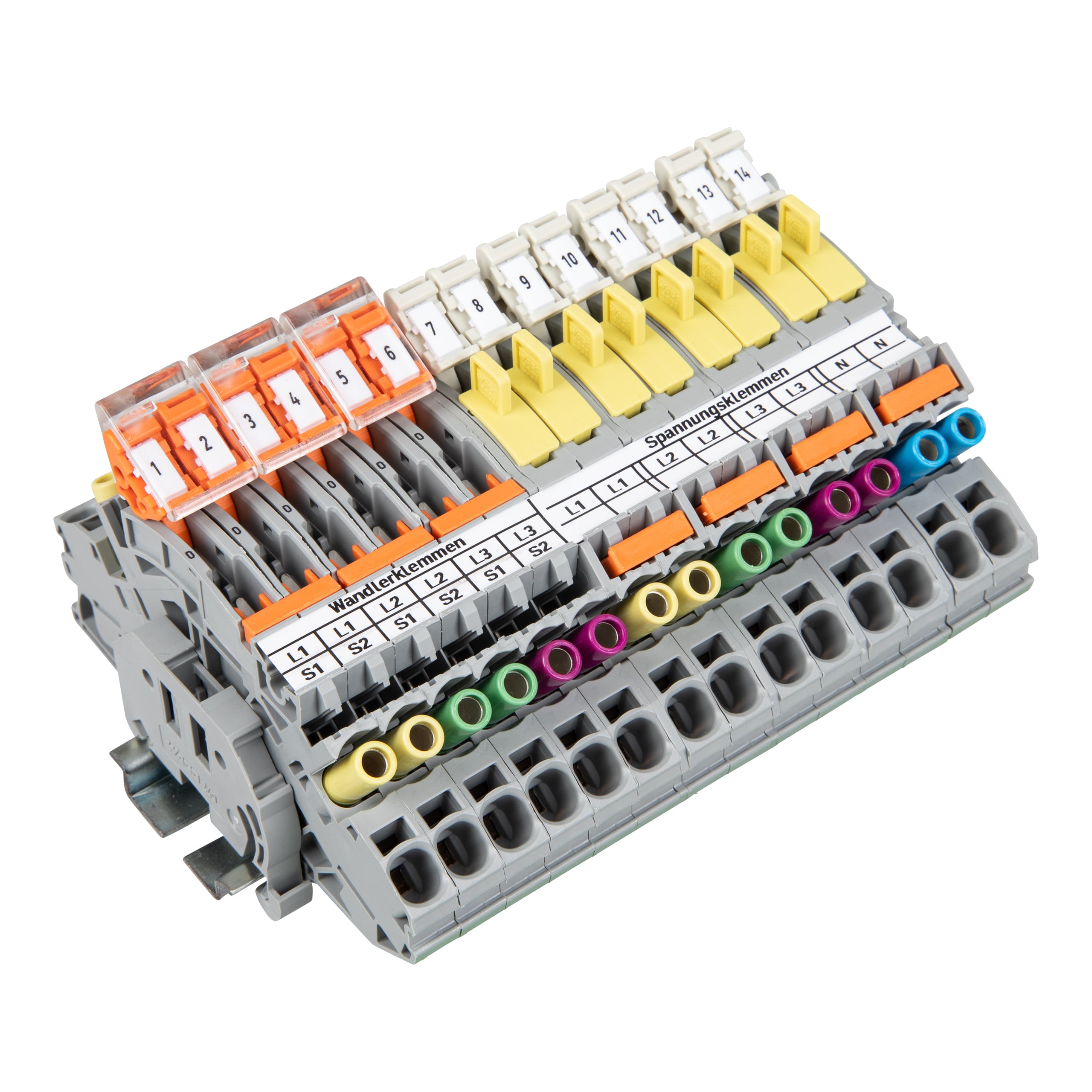 WAGO Stromwandlerklemmenblock 821-204