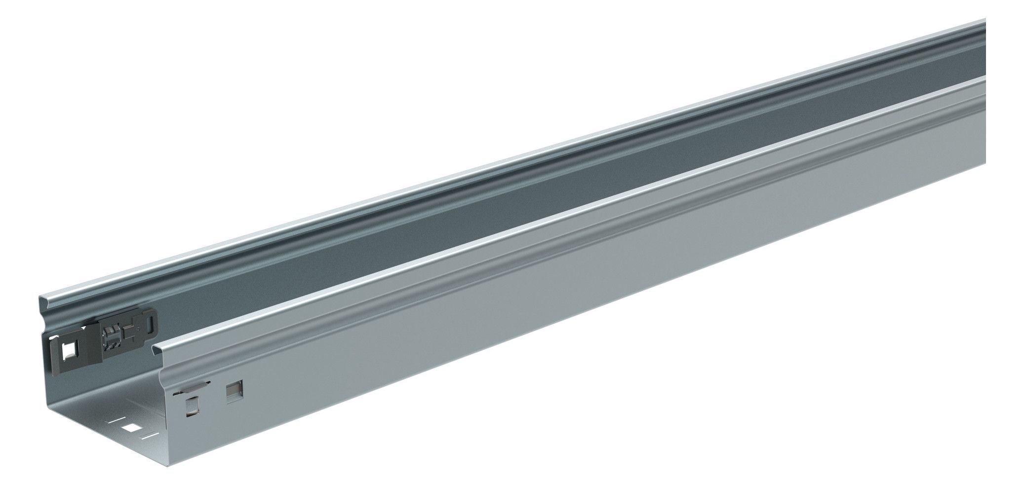 Legrand Legrand 488021 Kabelrinne ungelocht V2A 3000x100x60 mit Automatik Verbinder Edelst