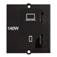 BACHMANN UE-Ladegerät USB schnell 5-28V BM0021867 50Hz