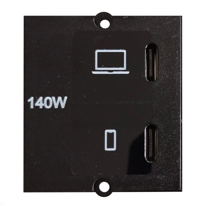 BACHMANN UE-Ladegerät USB schnell 5-28V BM0021867 50Hz