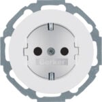 BERKER Steckdose 1-fach polws matt Unterputz mit BS R.Classic MAN0305224 IP20 horizontal/vertikal