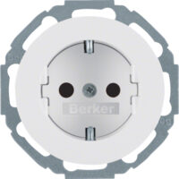 BERKER Steckdose 1-fach polws matt Unterputz mit BS R.Classic MAN0305224 IP20 horizontal/vertikal