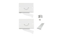 SG LEUCHTEN Befestigungsset weiß Aluminium LINEAL 80 320943