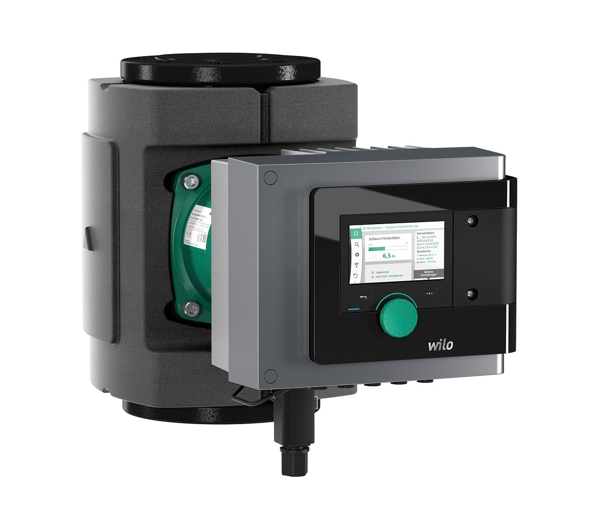 WILO Nassläufer-Premium-Smart-Pumpe Stratos MAXO 50/0,5-9 PN6/10,457W