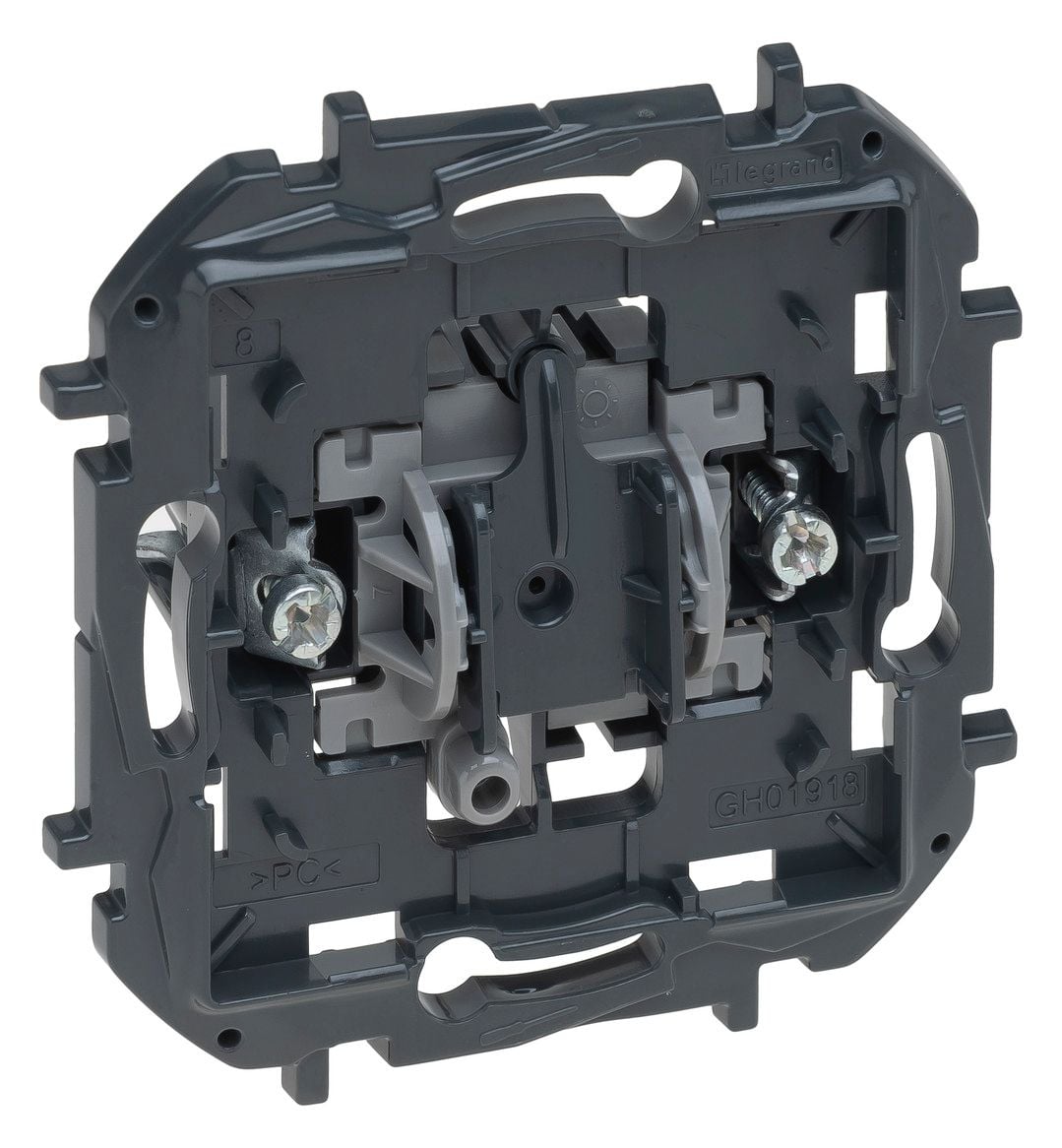 Legrand Legrand 864011B Niloe Step V4 Einsatz Taster Wechselkontakt 6A