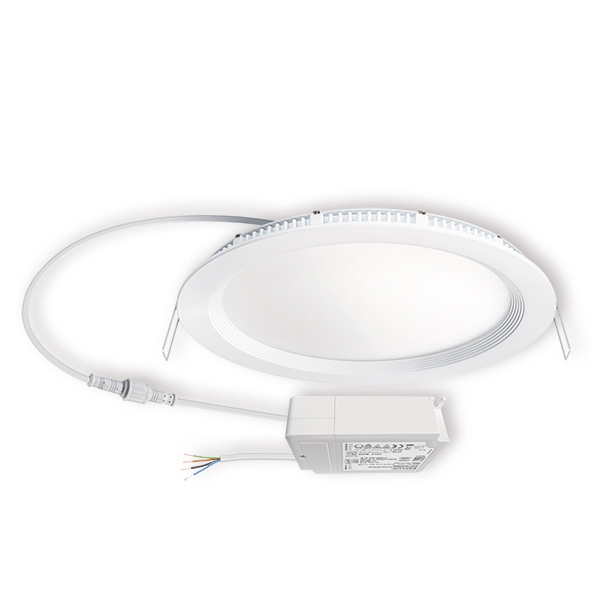 Esylux ESYLUX LED-Einbaustrahler 19W Konverter DALI ELSA-2 DL 225 OP 110° 1800 830 DALI 1LED